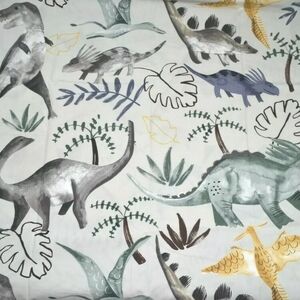 Full/Queen Pottery Barn Duvet Cover- Jurassic.